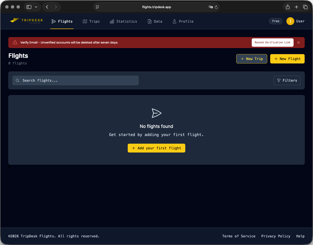 Resend banner